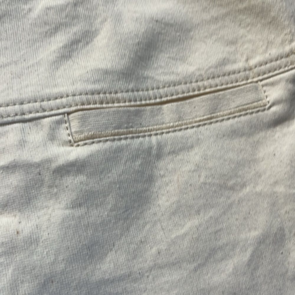 NWOT new Isabel Marant Lovida khaki stretch Cotton Pants high rise sz 38 - Picture 8 of 14